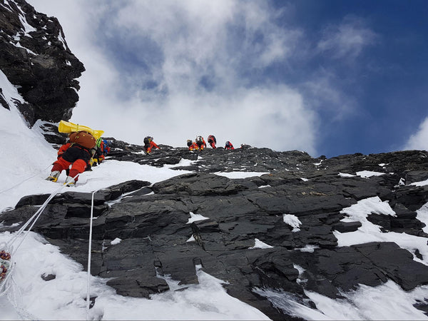 Near Black Pyramid K2