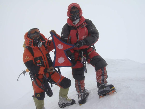 Me and my brother at the summit of Mt. K2